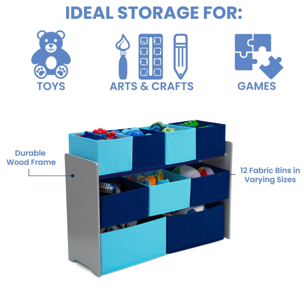Multi-Bin Toy Organizer