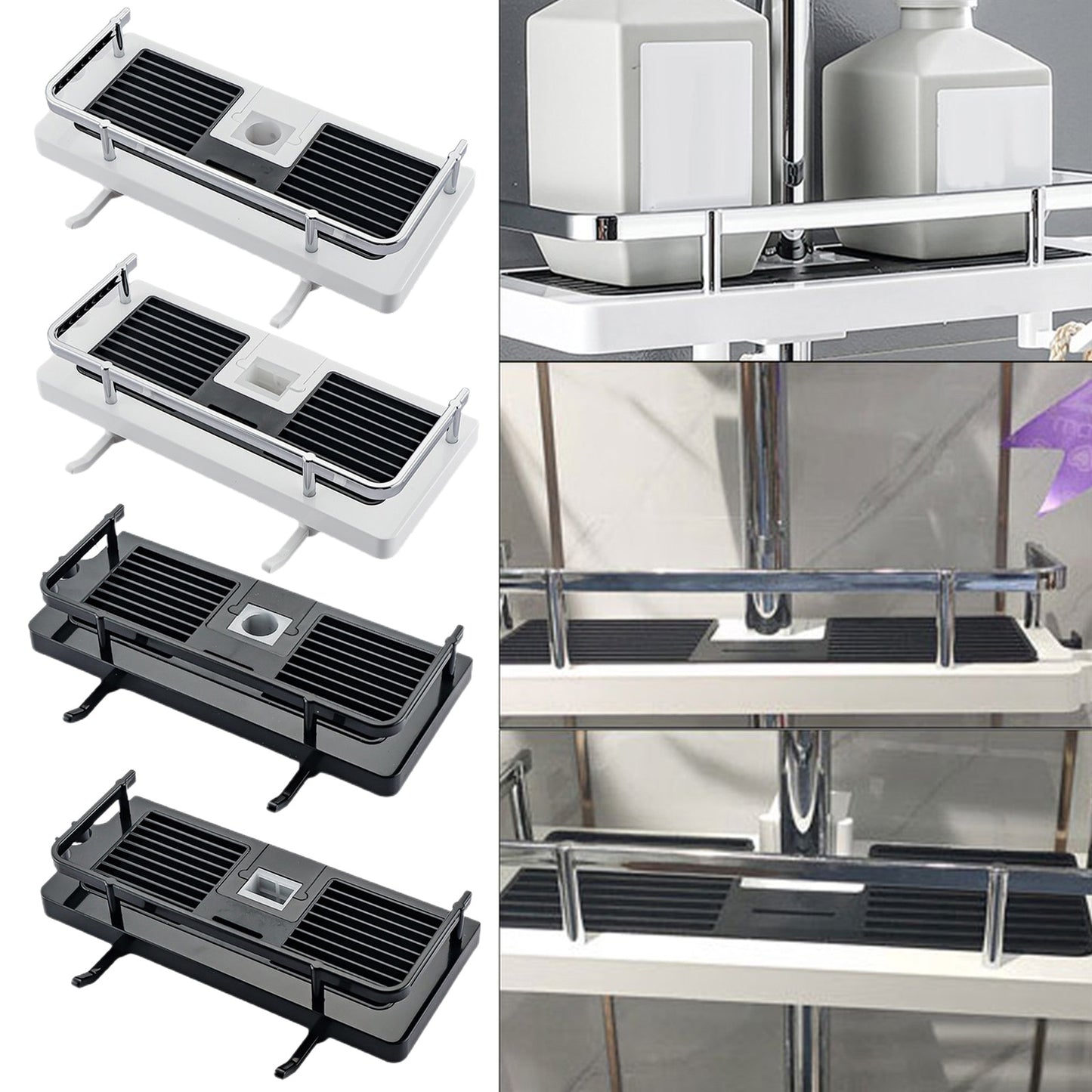 Shower Rod Storage