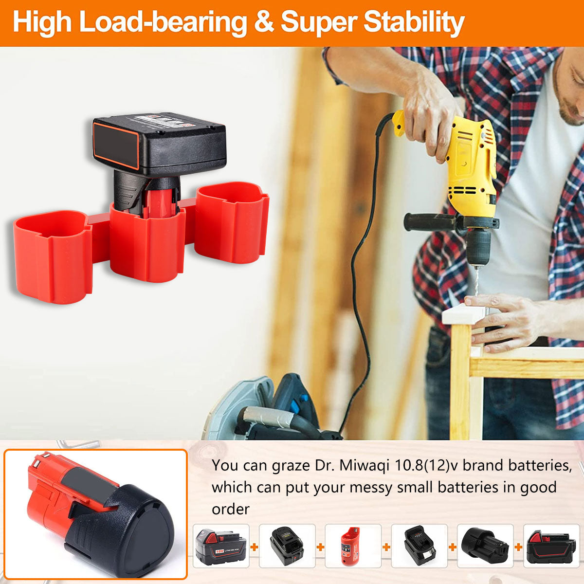 Wall Mounted Battery Rack