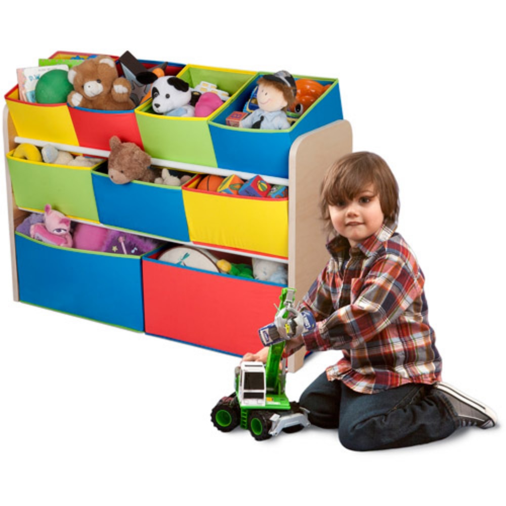 Multi-Bin Toy Organizer