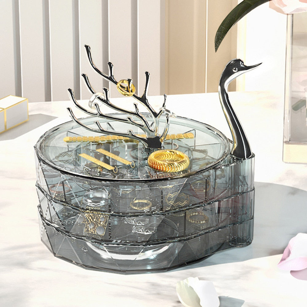 Swan-shape Jewelry Box