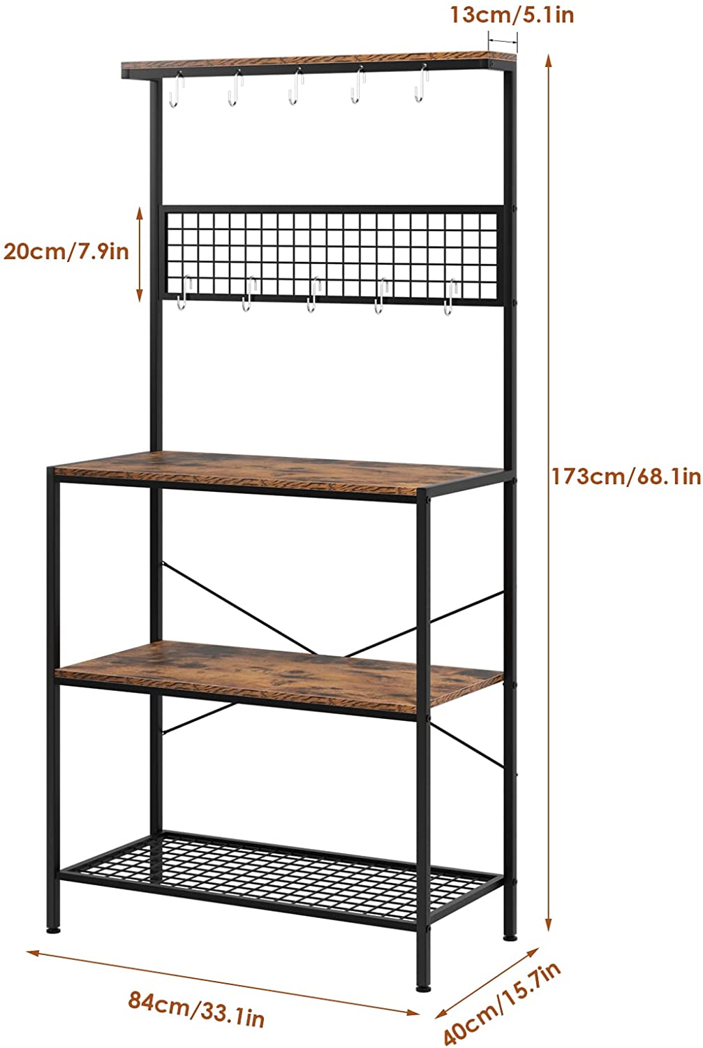Microwave Utility Shelf