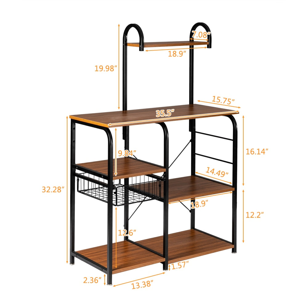 Vintage Kitchen Baker's Rack