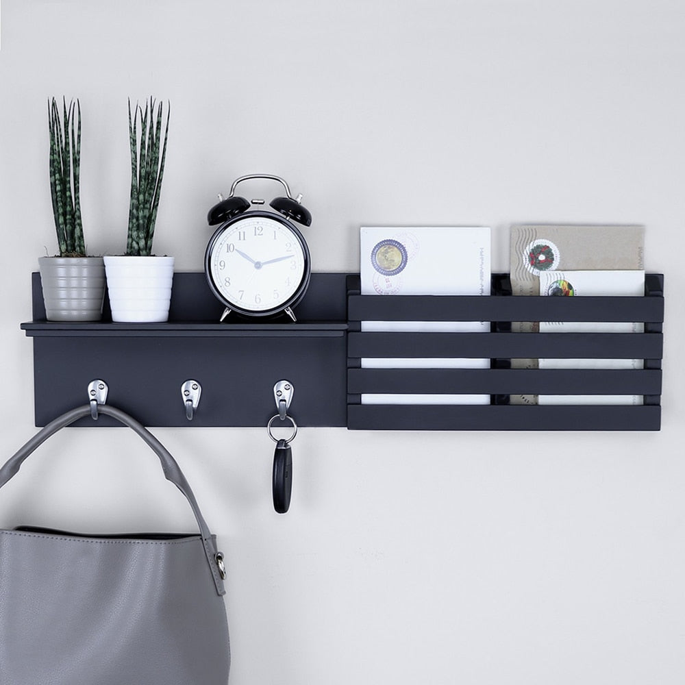 Wall Shelf Mail/Key Holder