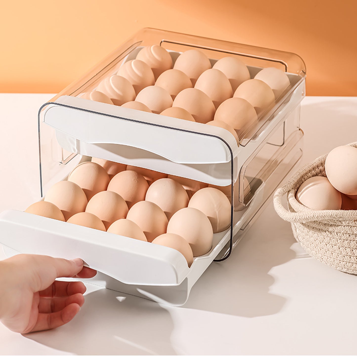 Double Layer Egg Storage