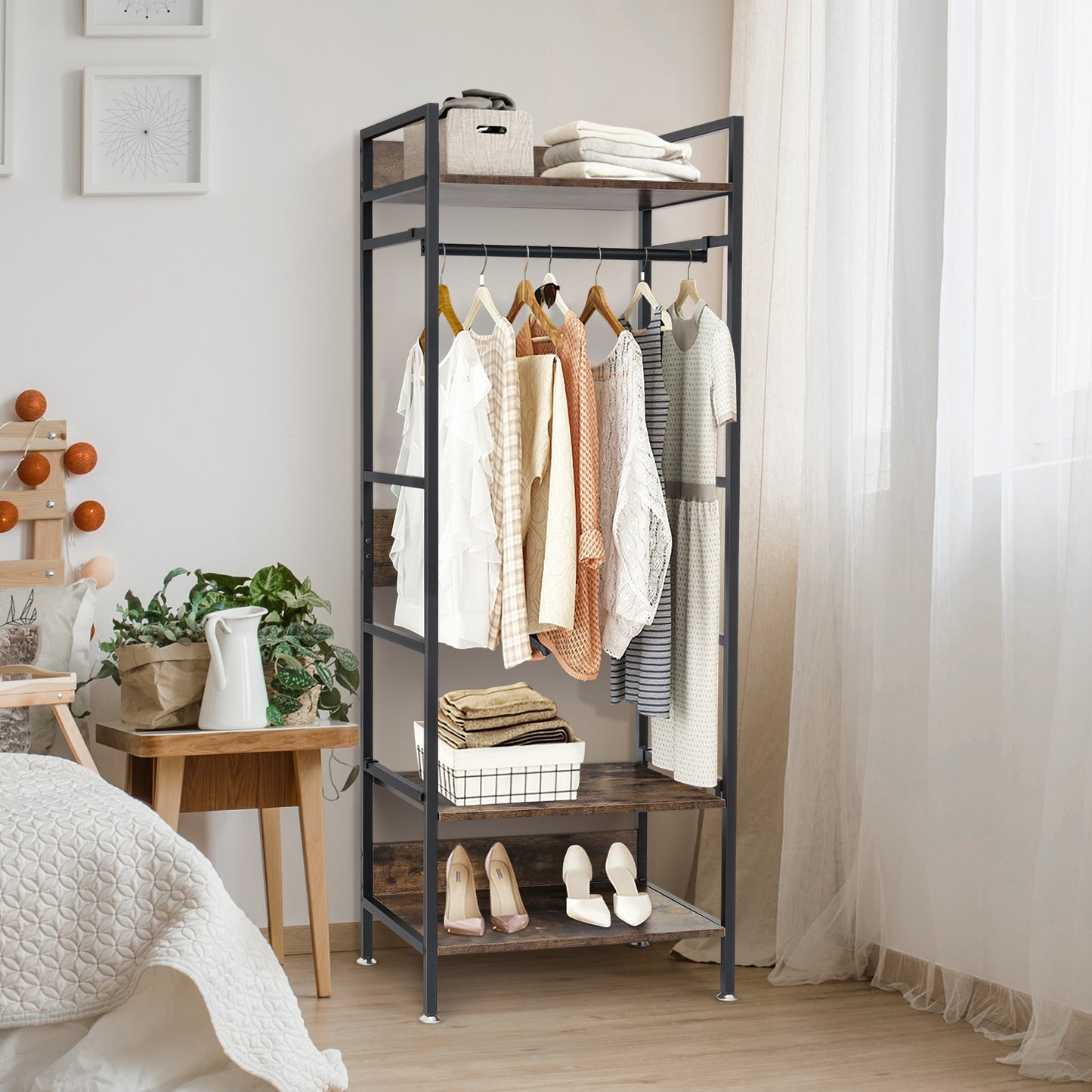 Hall Tree/Clothing Storage Shelf