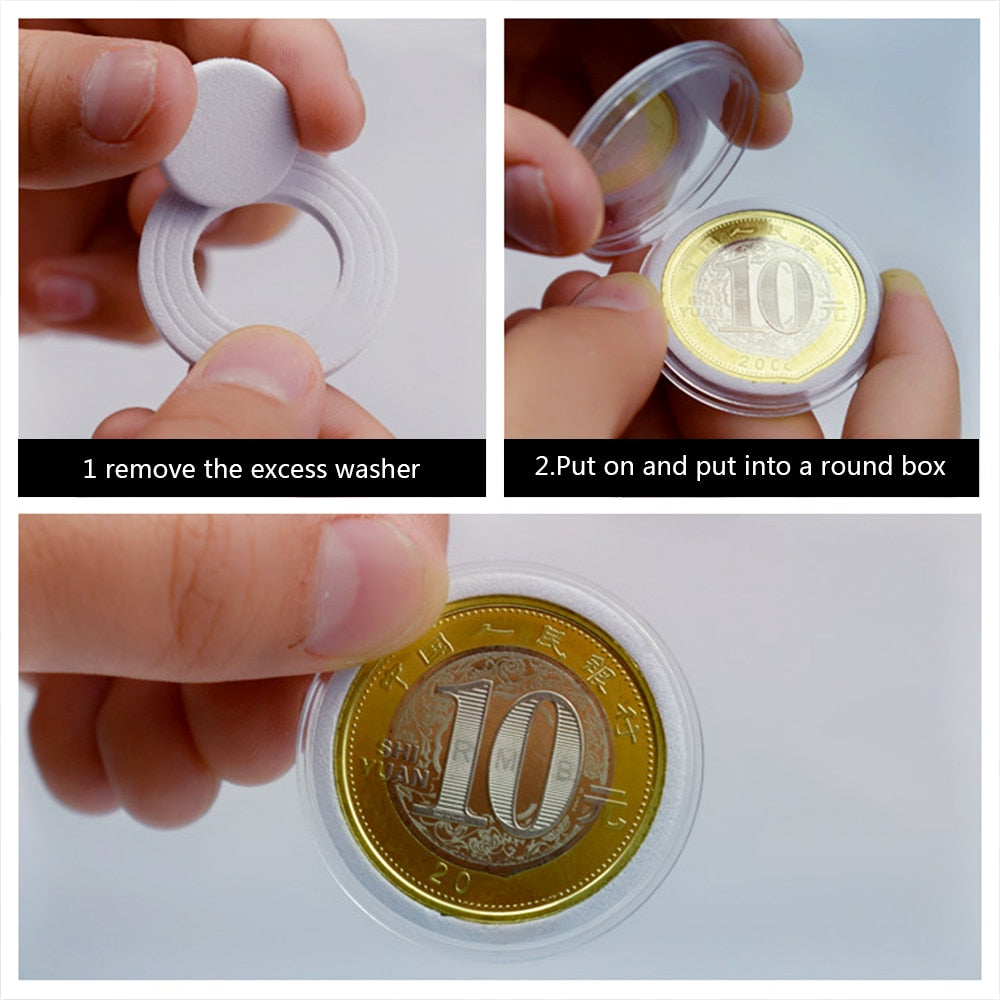 100Pcs Coin Organizer