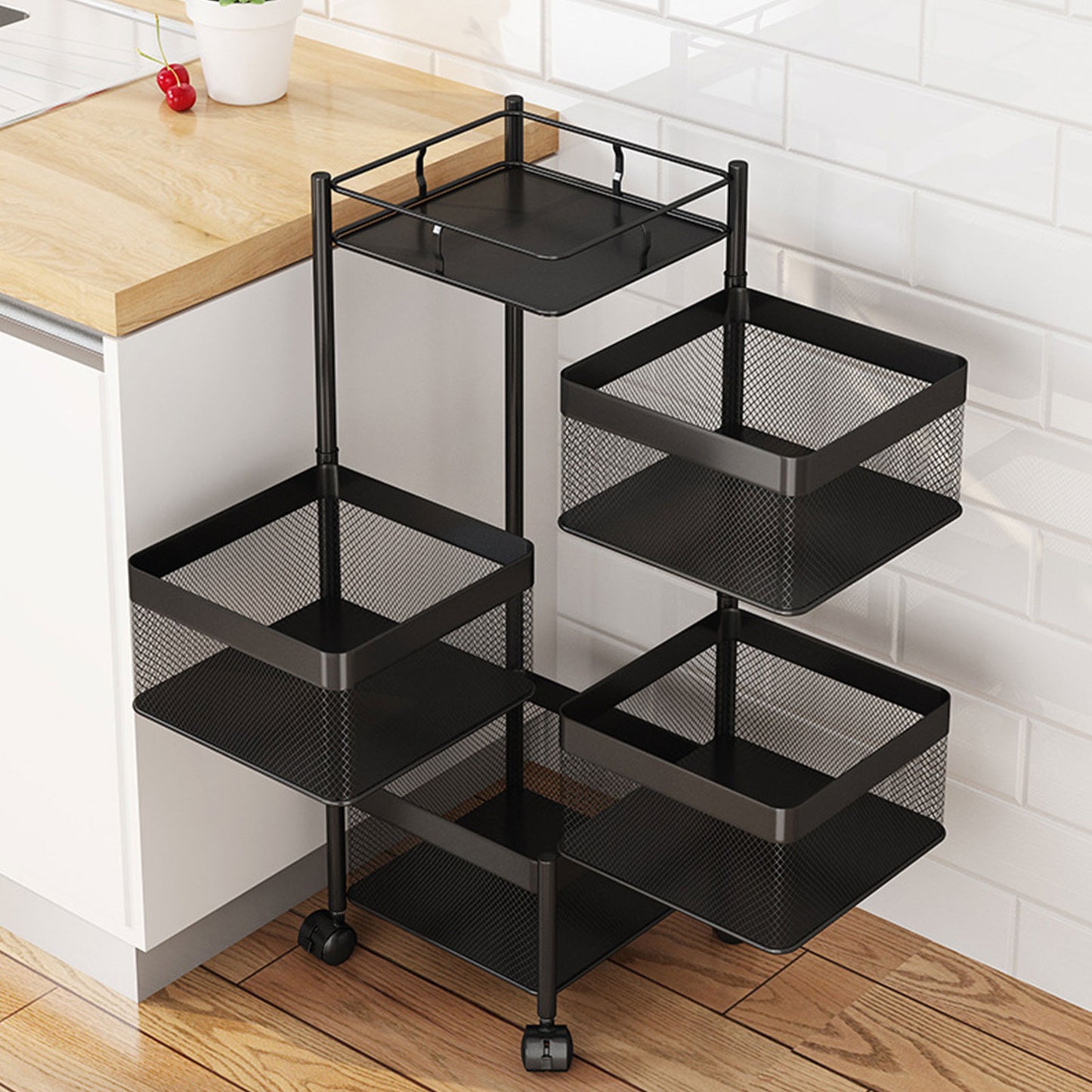 4-Tier Vegetable Fruit Baskets