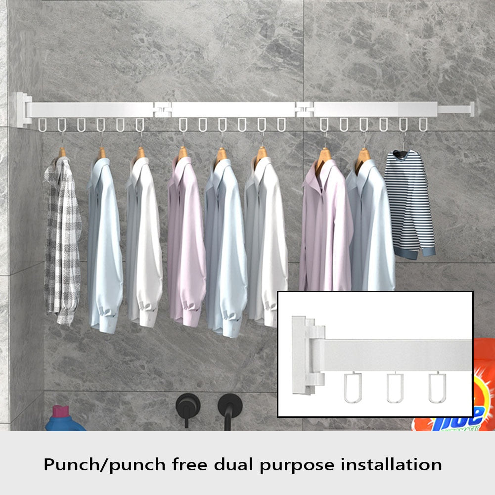 Foldable Clothes Drying Hanger