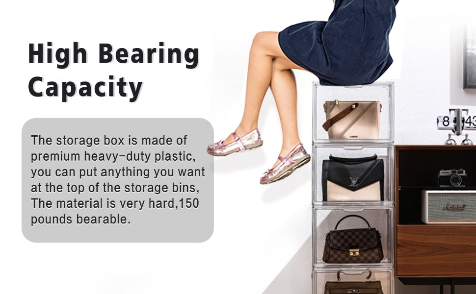 Dustproof Clear Storage Bins