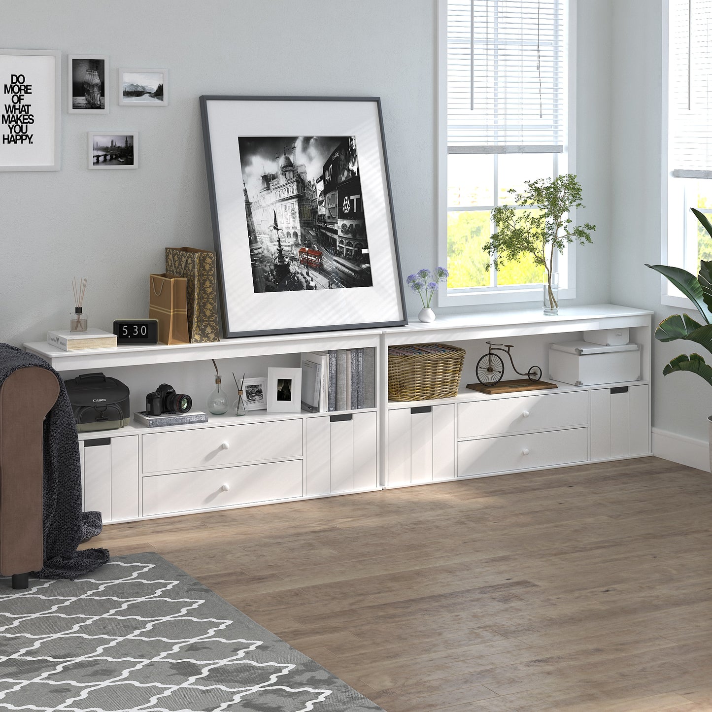 Wooden Storage Bench