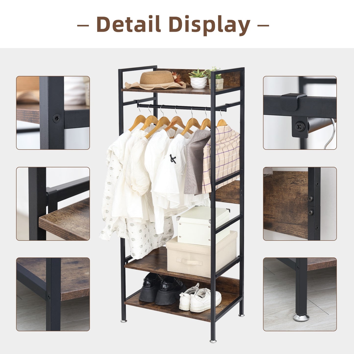 Hall Tree/Clothing Storage Shelf