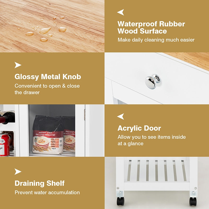 Rolling Kitchen Island