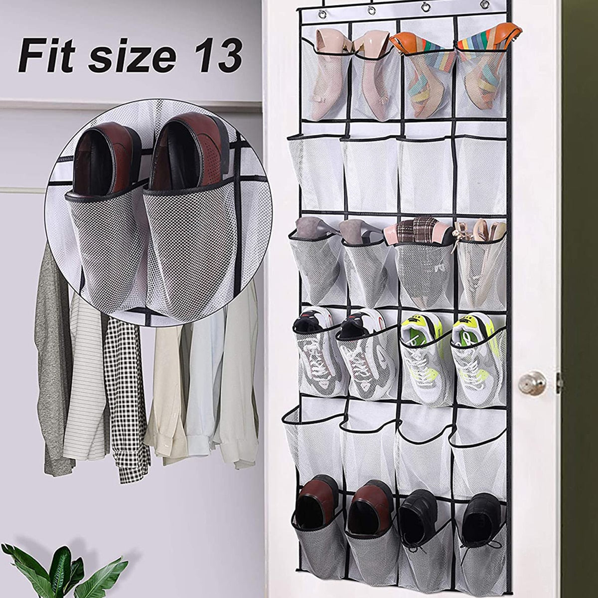 24 Pocket Hanging Organizer