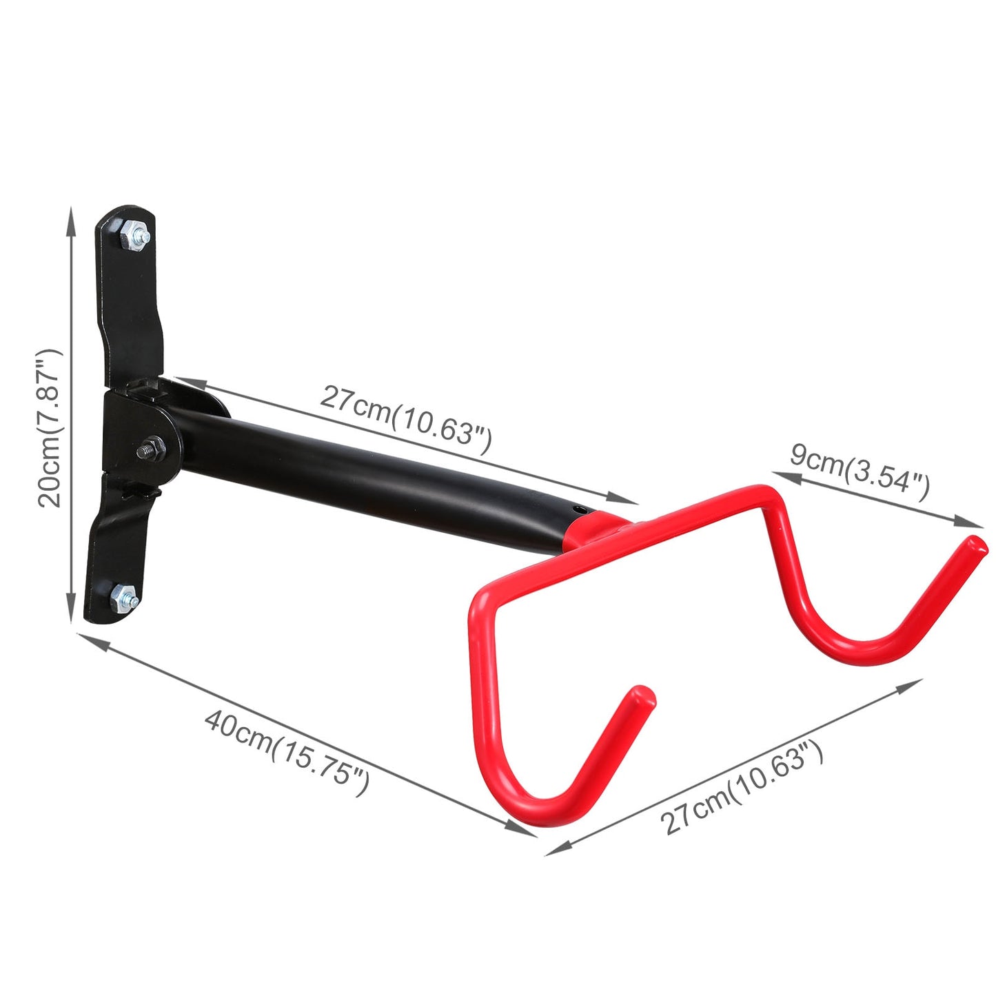 2Pcs Bicycle Wall Mount