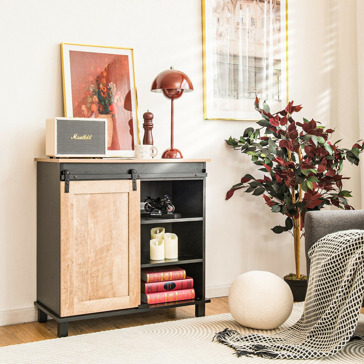 Kitchen Buffet Storage Cabinet