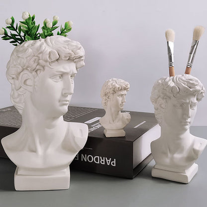 David Statue Miniature Desktop Organizer