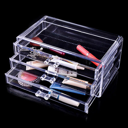 3 Drawers Makeup Organizer