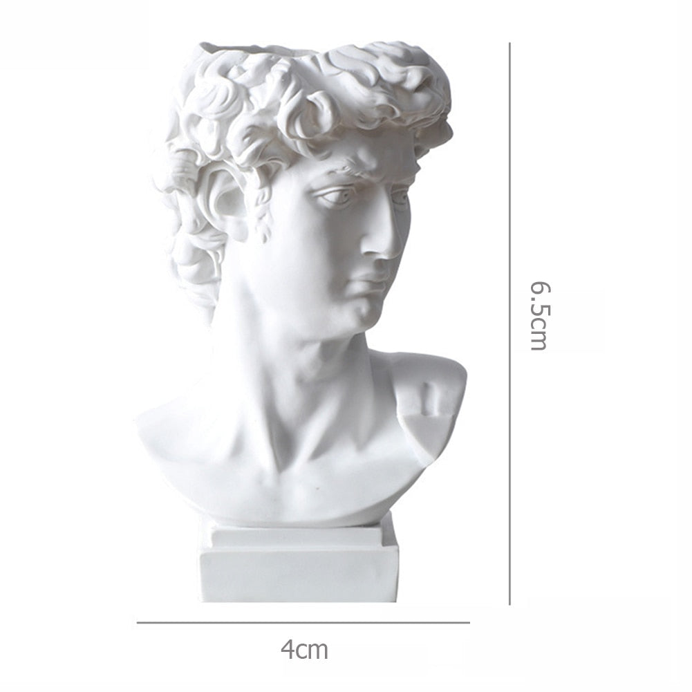 David Statue Miniature Desktop Organizer