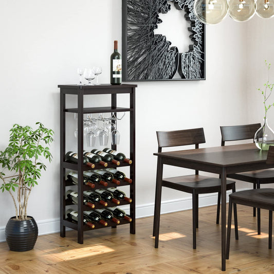 Bamboo Wine Holder