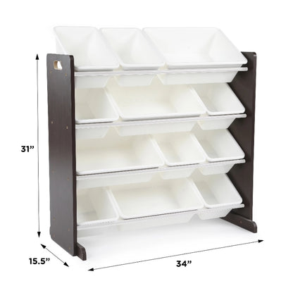 12 Bin Organizing Rack