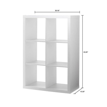 6-Cube Storage Shelves