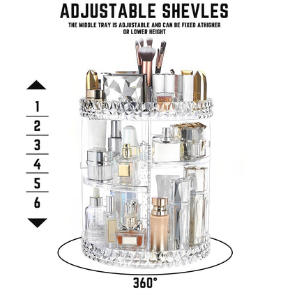 3 Tier Makeup Organizer