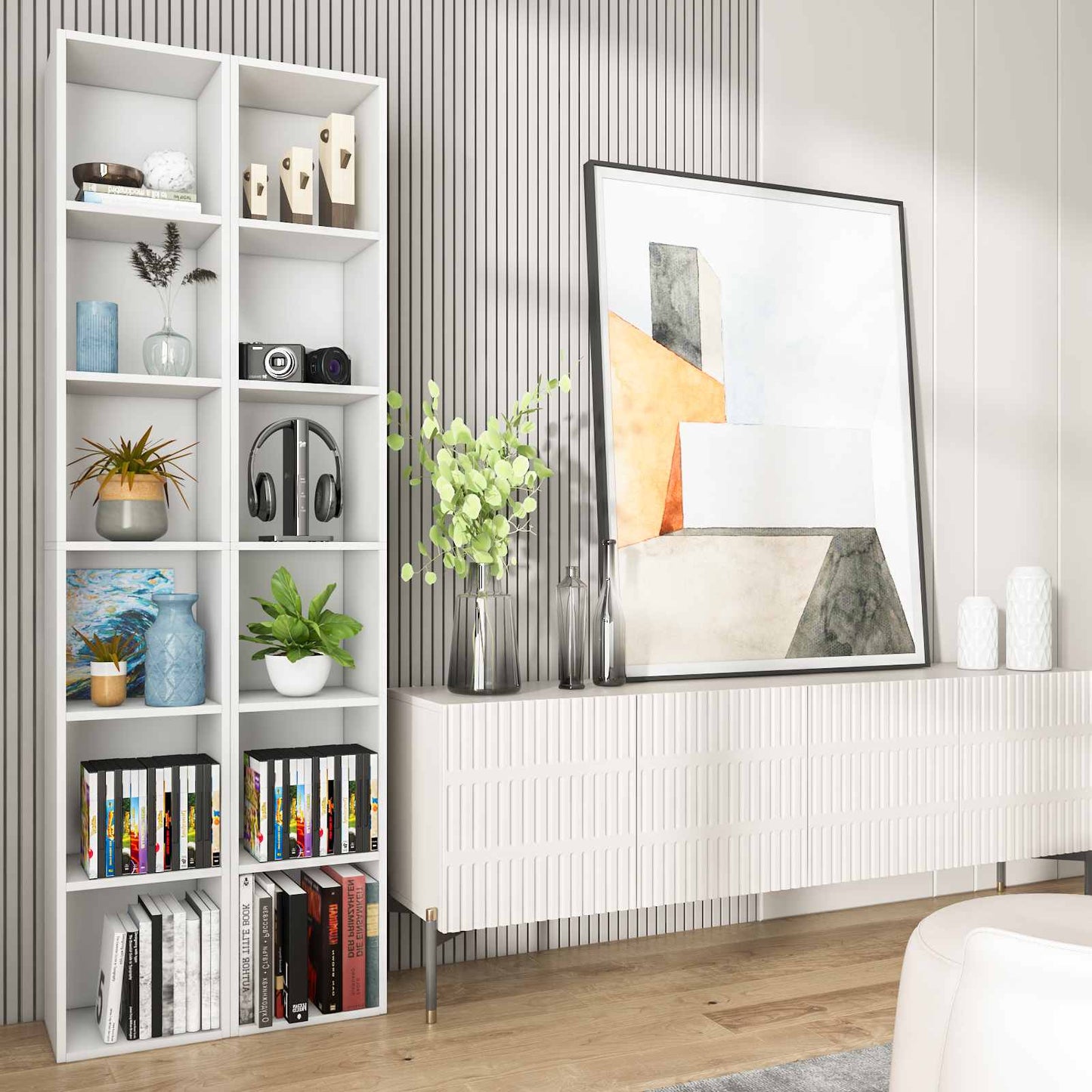 Slim Tower Bookshelves