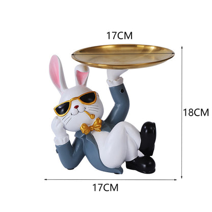 Cartoon Rabbit Tray