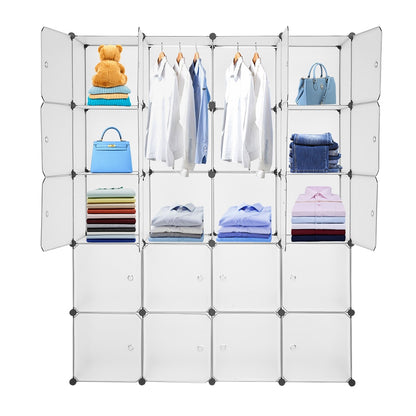 20 Cube Locker Wardrobe Closets