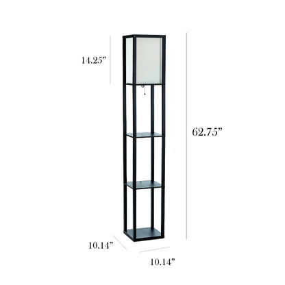 Floor Lamp Etagere