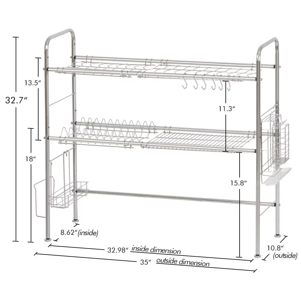 Adjustable Dish Rack