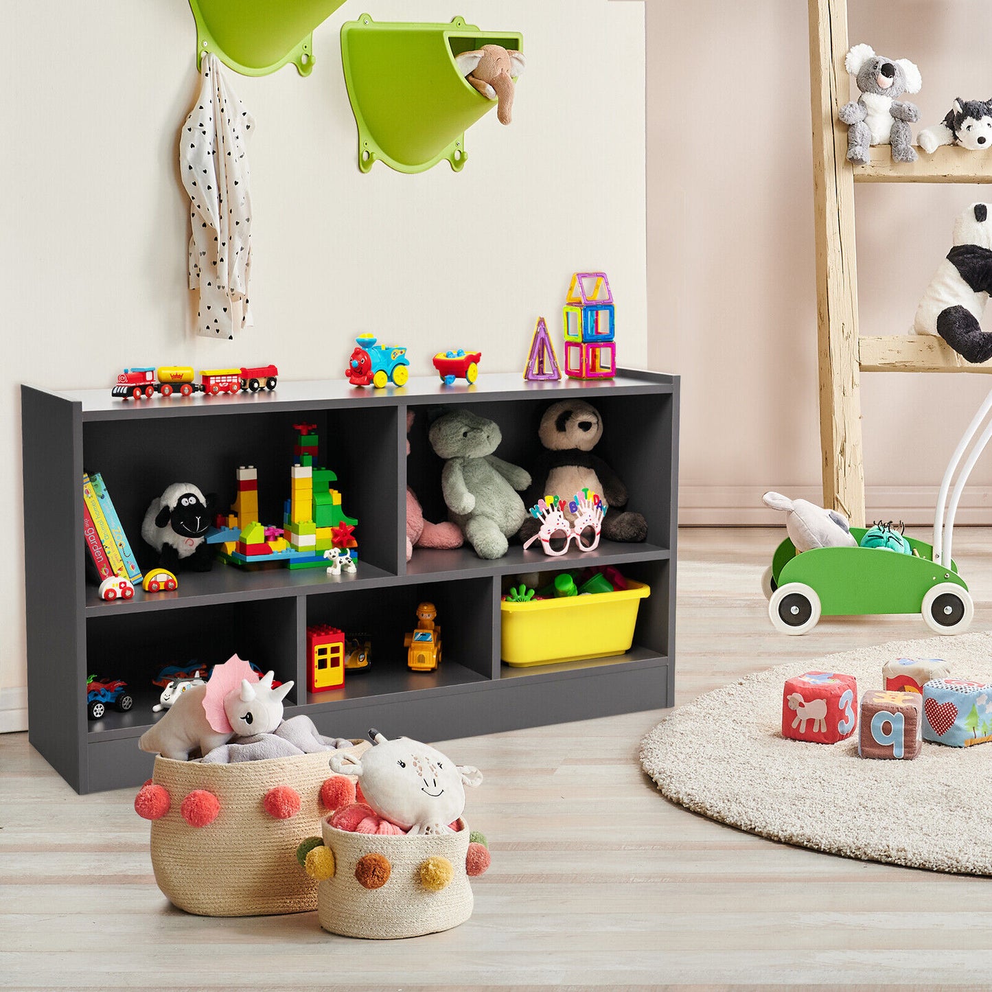 5-Cube Storage Shelves