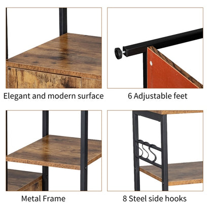 Multifunctional baker's Rock/Shelving