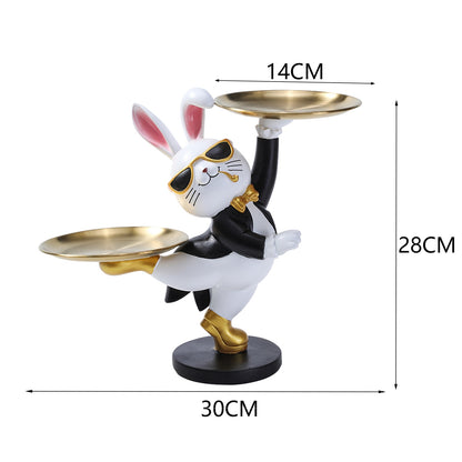 Yoga Rabbit  Tray