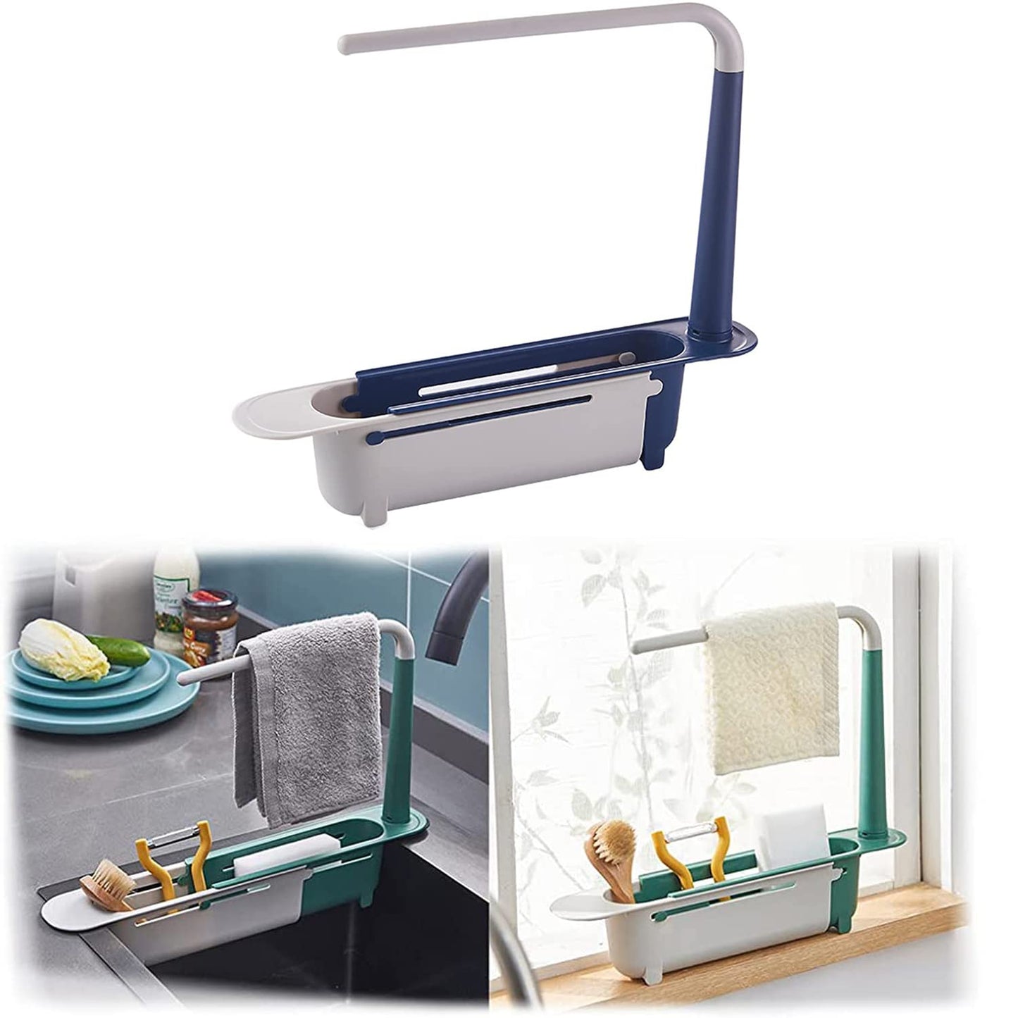 Adjustable Sink Storage