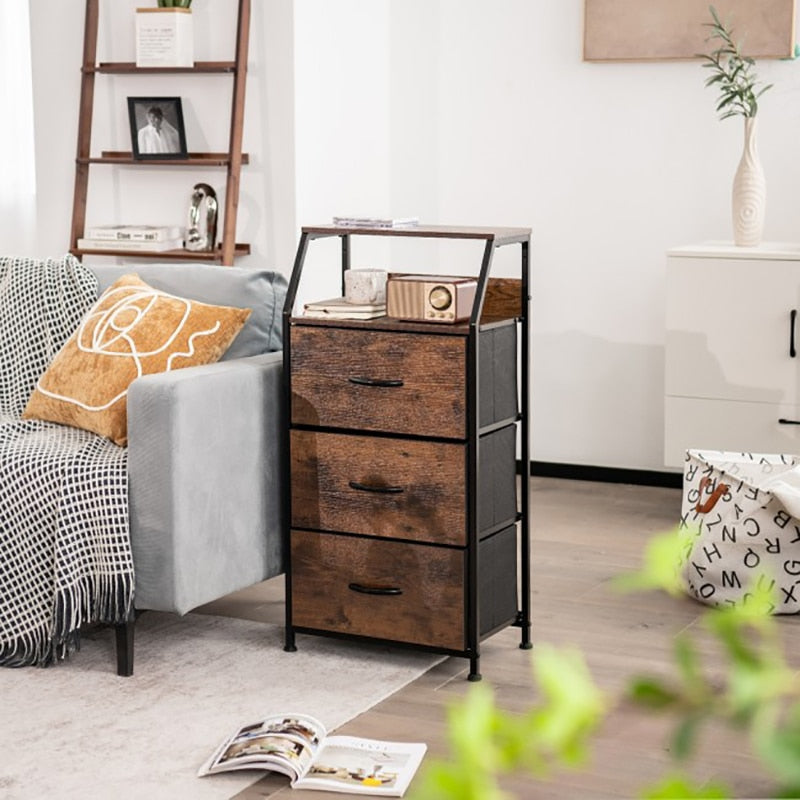 3 Drawer Storage Cabinet